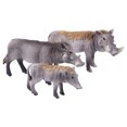 thumbnail image 3 of 1 Set/3pcs Lifelike Animal Wild Boar Model Mini Farm Decor Wild Boar Statue Toy, 3 of 8