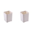 thumbnail image 5 of 2Pc Pencil Holder,Self-Adhesive Wall Mount Pen Cup,TV Controller Holder,Marker Pot,Writing Utensil Storage Organizer for Fridge,Locker,Whiteboard,Home and Office Supplies,3.34''X3.19''X4.25'', 5 of 5