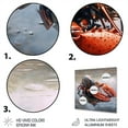 thumbnail image 3 of Designart "Delicate Marine Lobster III" Animals Metal Wall Art Prints, 3 of 5