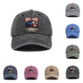 thumbnail image 3 of FUZHIQ USA 250th Anniversary Vintage Washed Cap,250 Anniversary USA hat 1776-2026 Commemorative Baseball Cap,Traditional American Tribute Hat Gift Honoring Patriots & Veterans Blue, 3 of 3