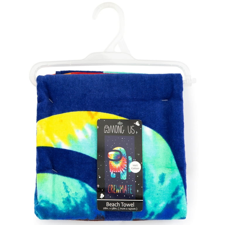Disney Stitch Blue Beach Towel 28 X 58 Inch 100% Cotton Set Of 3