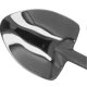 thumbnail image 4 of Lot de 2 cuillères à dessert en acier inoxydable, robustes, durables, anticorrosion, brillantes, ergonomiques, largement utilisées, noires, 4 of 4