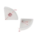 thumbnail image 2 of MERIGLARE 2Pieces Reptile Anti- Food Bowl Cup Turtle Worm Live Food Container White Angle M, 2 of 9
