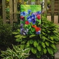 thumbnail image 2 of Illinois Violet in Watercolor Garden Flag 11.25 in x 15.5 in, 2 of 5