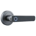 thumbnail image 4 of Cerradura de puerta con huella dactilar WAFU, 2 formas desbloqueadas, desbloqueo con llave, 4 of 8