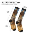 thumbnail image 2 of Lsque Farm Corgi German Shepherd Pattern Sport Compression Socks for Men & Women 15-20 mmHg Knee High Nurse Pregnant Running Medical and Travel Athletic, 2 of 6