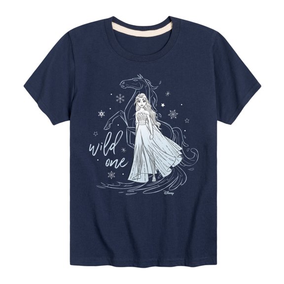 Frozen 2 - Wild One - Toddler And Youth Short Sleeve Graphic T-Shirt
