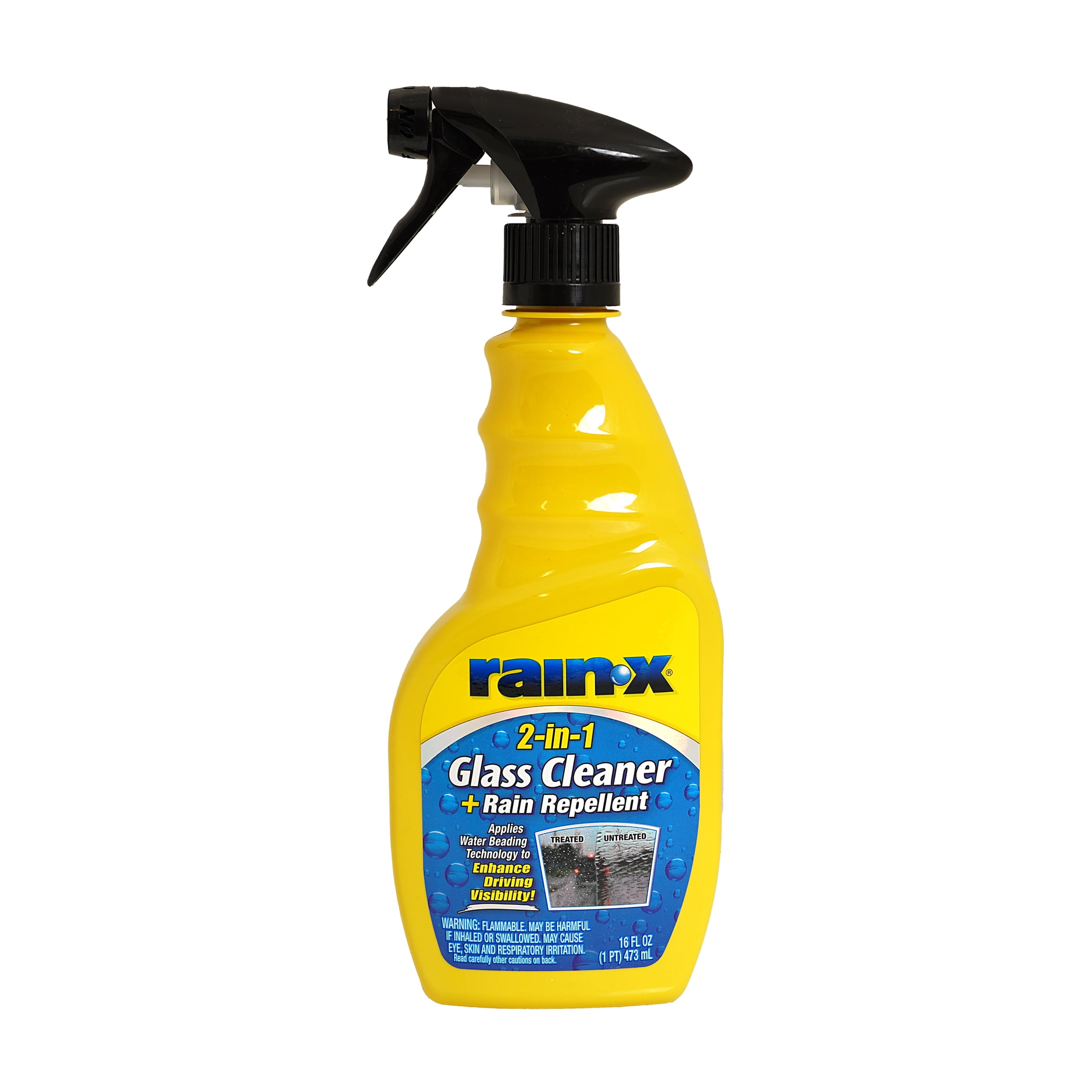 (2 pack) Rain-x 2-in-1 Glass Cleaner & Rain Repellant 16oz  - 630006W