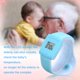 thumbnail image 4 of Portátil BT Inteligente Termómetro inteligente Bebé Niños Fiebre Advertencia Monitor Rosa Abanopi 1pcs, 4 of 7