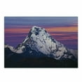 thumbnail image 1 of Nepal Cutting Board, Himalayan Mountain in the Sunset Nature Photography Idyllic Composition Trekking, Decorative Tempered Glass Cutting and Serving Board, Small Size, Multicolor, by Ambesonne, 1 of 1