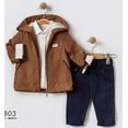 thumbnail image 2 of Little Boy 3 Piece Jacket, Pants & Button Up Long-Sleeve Shirt Set - Great Birthday Gift for Toddler, 2 of 4