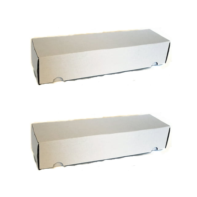 2 Boxes BCW 800 Count Corrugated Cardboard Storage Box Baseball