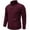 Wine, variant on NTACZA Cable Knit Sweaters Men Beige Mock Neck Long Sleeve Sweaters Stretch Classic Fit Stand Collar Polos Mens Jumpers L