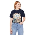 thumbnail image 2 of Medallion Graphic Unisex 100 Cotton Vintage Animal Medal Artwork Tee 73, 2 of 67