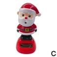 thumbnail image 4 of Solar Powered Dancing Santa Car Ornament,Christmas Solar Powered Dancing Toy,Christmas Snowman Swing Figurine,Car Dashboard Decor Office Desktop Home Ornament, 4 of 7