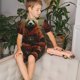 thumbnail image 4 of Fotbe Jungle Meditating Panda Pijama Estampada de 2 Piezas para Niños – Ropa de Dormir de Manga Corta Cómoda para Niños y Niñas, Camiseta y Shorts de Algodón-Large, 4 of 6
