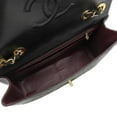 thumbnail image 3 of Pre-Owned CHANEL Deca Matelasse 34 Coco Mark Chain Shoulder Bag Black A01094 (Good), 3 of 7