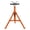 2500 lbs Orange, variant on Heavy Duty V-Head Pipe Jack Stand - Adjustable 28-52 Inch Height, 2500 lbs Capacity - Folding Carbon Steel, Anti-Slip Handle, Triangular Base for Welding - 2500BLS*1pc-red