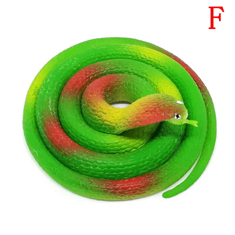 1Pc realistic soft rubber toy snake safari garden prop joke prank halloween ua
