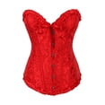 thumbnail image 1 of Vestido de novia Ropa interior Jacquard Palacio Corsé de vientre Corsé de pecho y espalda para boda Cinturón moldeador, 1 of 2