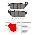 thumbnail image 4 of GFYSHIP Motorcycle Front Rear Brake Pads Brake Disks For POLARIS ATV 500 Sportsman Touring H.O. 2011-2013, 4 of 9