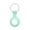 Mint Green, variant on AirTags Protective Cover Cases - Anti-Lost Silicone Armor Strap Holder, Washable Sweat Proof GPS Tracker Protector for Keychain, Durable Locator Tag Skin