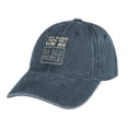 thumbnail image 7 of It's Weird Being The Same Old People Navy Hat Adjustable Funny Fashion Unisex Baseball Cap for Men Women, 7 of 7