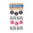 thumbnail image 1 of The Sports Vault Toronto Raptors Tattoo Sheet, 1 of 1