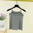 thumbnail image 3 of AUNVITO Women's Sleeveless Tank Top Round Neck Strappy Casual Fashion Solid Color for Summer Layering, 3 of 5