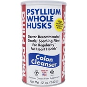 Yerba Prima Psyllium Whole Husks Colon Cleanser 12 oz Pack of 3