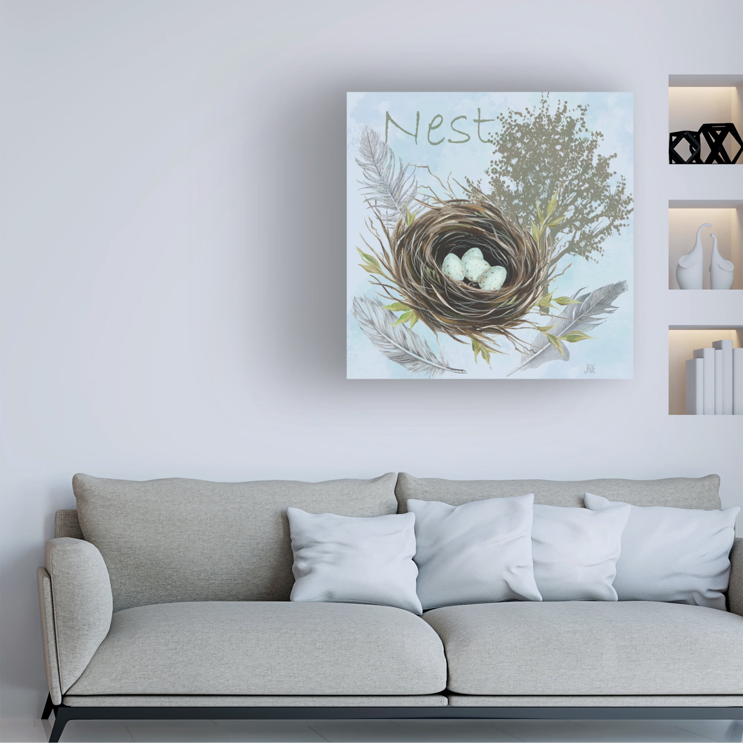 Jade Reynolds 'Nesting Collection I' Canvas Art