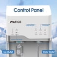 thumbnail image 6 of 4-in-1 Self-Cleaning Water Dispenser with Ice Maker, Bottom Loading Hot & Cold Water Cooler for 3 or 5 Gallon Bottle - Includes Child Safety Lock & Nightlight - Water Machine for Home, Office, White, 6 of 9