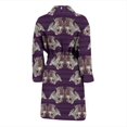 thumbnail image 2 of Albornoz con estampado de leopardo 01 Hombre, 2 of 3