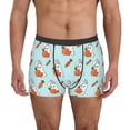 thumbnail image 2 of Goofa Rabbit Is Eating Carrots Printed Men's Boxer Briefs Underwear, Moisture-Wicking Underwear, Trunk,Soft and Breathable Cotton Underwear-X-Large, 2 of 9