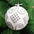 thumbnail image 5 of hulanddfd Glitter Sequin Foam Balls, 3.1 in Christmas Balls Hanging Ornaments for Xmas Tree Outdoor Decor and Holiday Party H, 5 of 7