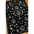thumbnail image 3 of Nourison Hand-tufted Versailles Palace Floral Black/White Rug (3'6 x 5'6), 3 of 4