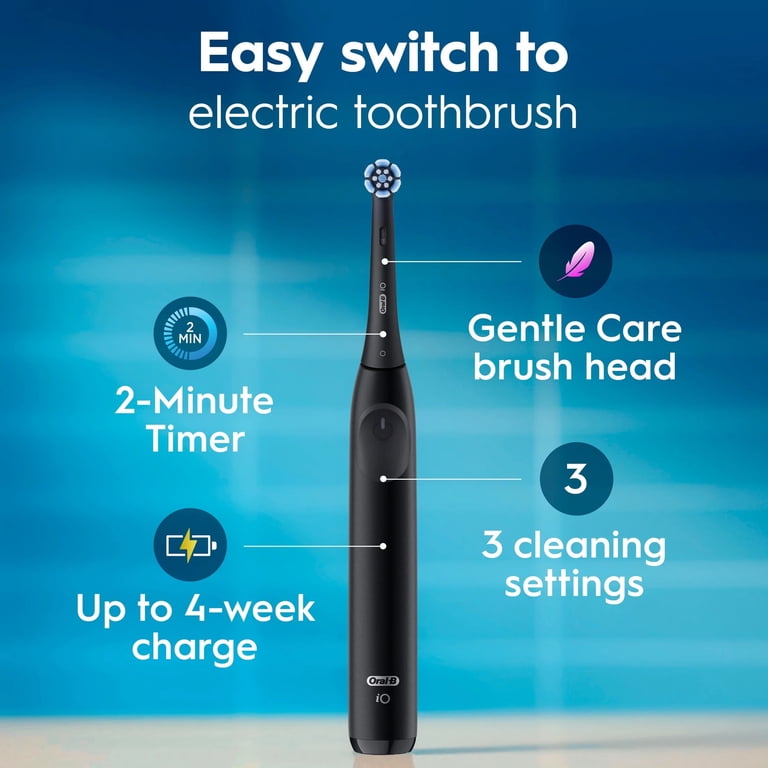 Oral-B, Electric Toothbrush, iO Series 2 Rechargeable Night Black