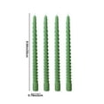 thumbnail image 3 of sruoe Candles, Taper Candles, Candles Unscented, Floating Candles, Table Candles Decoration, Paraffin Wax, Unscented Candle Sticks for Holiday Wedding Party Dinner Table Decoration, Green Candles, 3 of 6