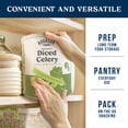 thumbnail image 2 of Augason Farms Dehydrated Cross Cut Celery Can, 73 Servings, Emergency Food Supply, Everyday Meals, Gluten Free, 2 of 7