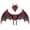 Red, variant on Halloween 3D Dragon Mask Wings Set,2Pcs Dragon Mask Wings Party Accessories,Dragons Cosplay Props