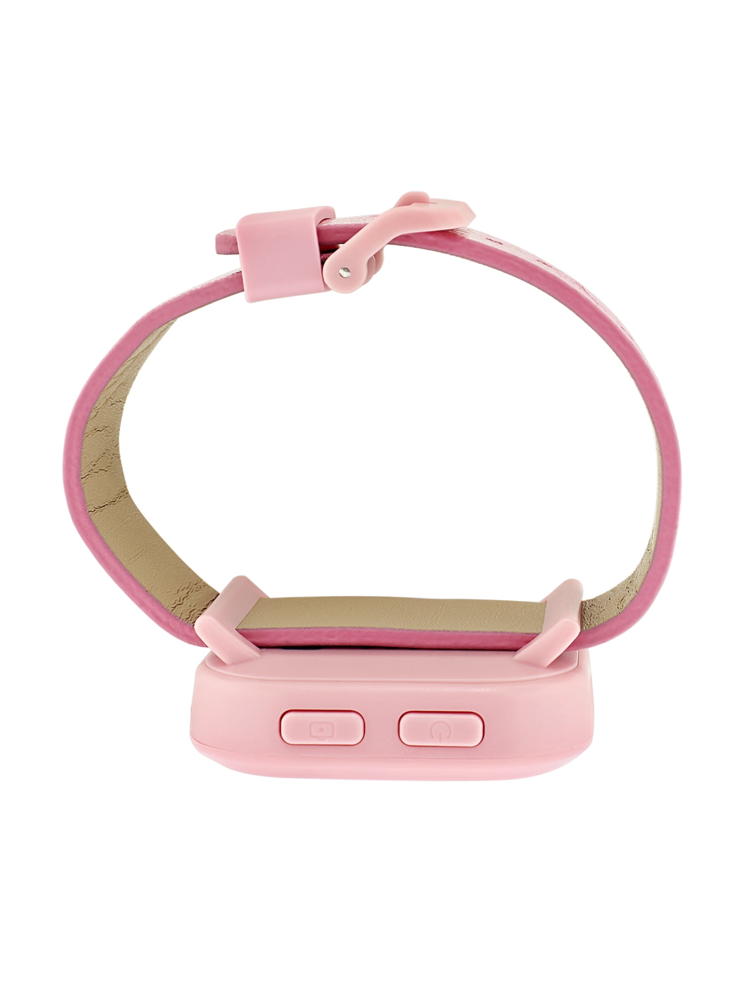 Itech Junior Kids Girls Pink Glitter Bluetooth Enabled Smartwatch with Interchangeable Straps and Bezels