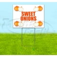 thumbnail image 1 of Sweet Onions (18" x 24") Yard Sign, Includes Metal Step Stake, 1 of 6