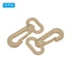 thumbnail image 3 of Gancho de snap rotativo de plástico, broche tipo langosta para mochila, equipaje, correa de cinta, caqui, paquete de 6, 3 of 6