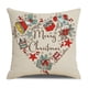 thumbnail image 2 of Naiovety Funda de almohada navideña con estampado navideño, cojín para sofá con estampado navideño, funda de almohada decorativa para sofá Kits de decoración para fiestas No.14, 2 of 6