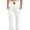 White, variant on GrmtClth Mens Casual Pants for Men Elastic Waist Drawstring Lightweight Summer Loose Beach Straight Leg Pants with Pockets Navy L