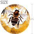 Bumble Bee on Prints Small Area Rugs Bathroom Rugs, NonSlip