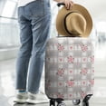 thumbnail image 2 of Pioneer Flower Floral Print Pattern Luggage Cover Fashion Suitcase Cover Baggage Covers Fit 25-28 Inch Luggage (Go Travel), 2 of 5
