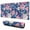 Pioneer Flower Floral-3, variant on Long Mouse Pads for Desk,Pioneer Flower Floral Print Pattern Desk Mats on Top Of Desks, Desk Mouse Pad Extra Large with 3mm Non-Slip Base and Stitched Edge for Gaming,Office,Work,Home 31.5"x11.8"
