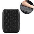 thumbnail image 2 of Funda para consola central de coche, almohadillas para reposabrazos, piel sintética, universal, para consola central de coche, almohadillas para reposabrazos, protector de cojín (negro), 2 of 5