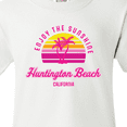thumbnail image 4 of Inktastic Summer Enjoy the Sunshine Huntington Beach California Pink Youth T-Shirt, 4 of 5